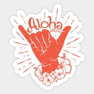 Aloha Sticker